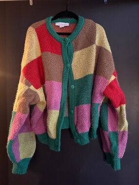 Lisa Says Gah Lauda Cardi in Disco Check